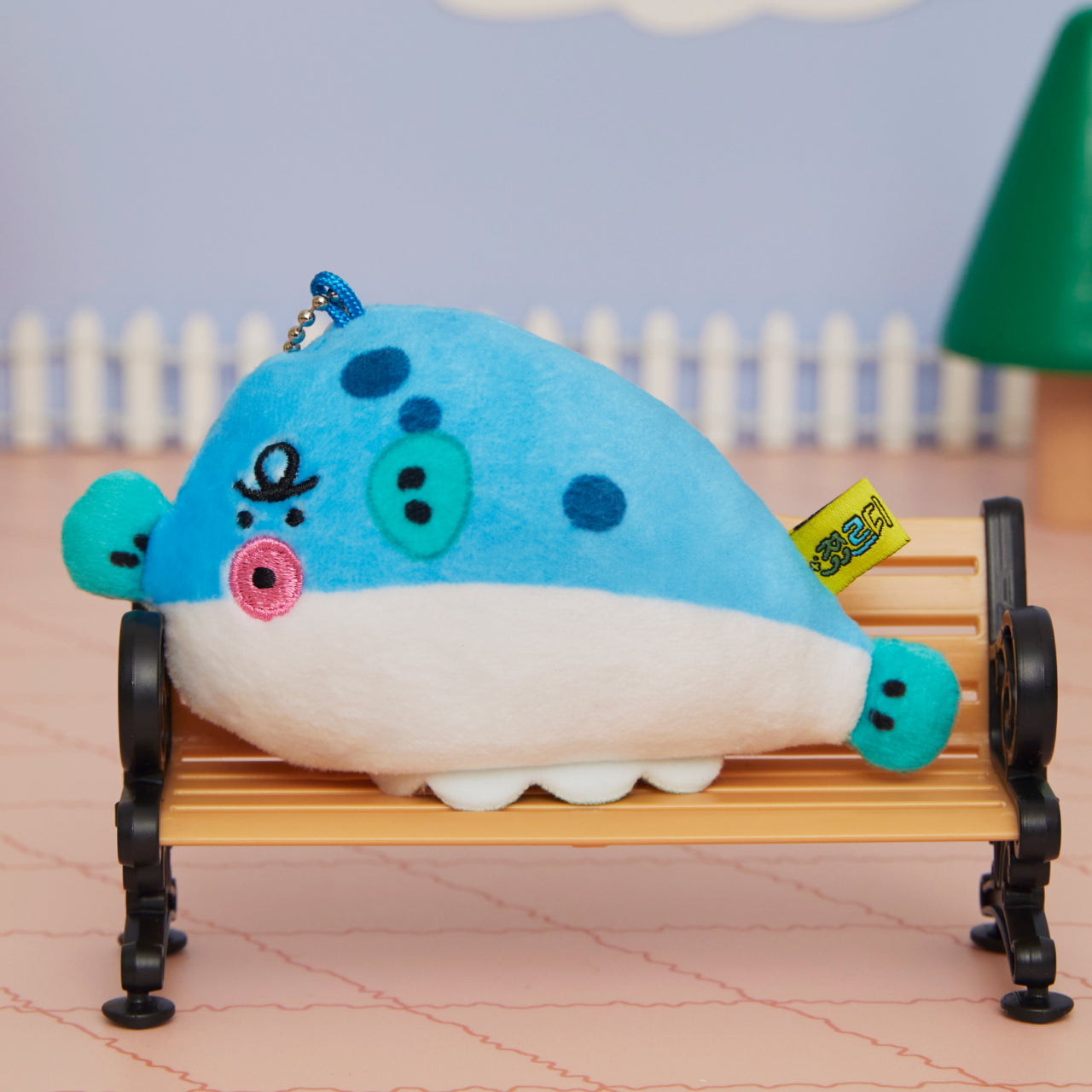 KAKAO FRIENDS - Porte-cles Peluche Jordy