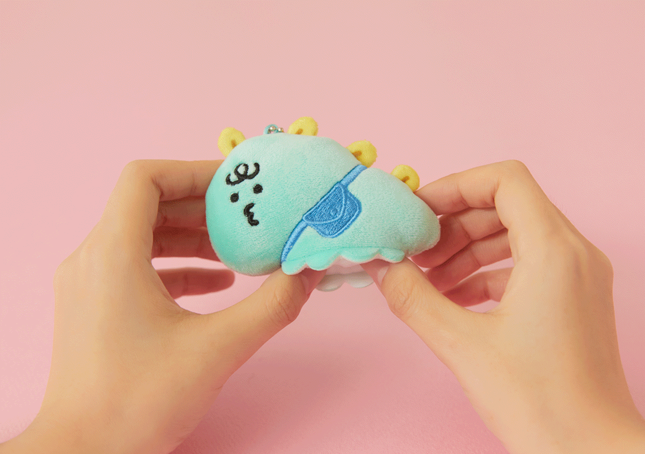 KAKAO FRIENDS - Porte-cles Peluche Jordy - Detail 6