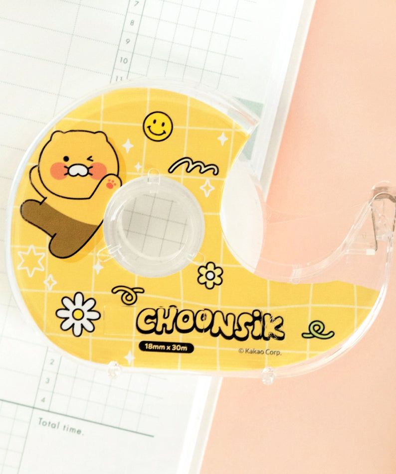 KAKAO FRIENDS - Transparent Ruban Adhesif Chunsik