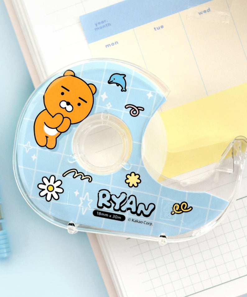 KAKAO FRIENDS - Transparent Ruban Adhesif Ryan