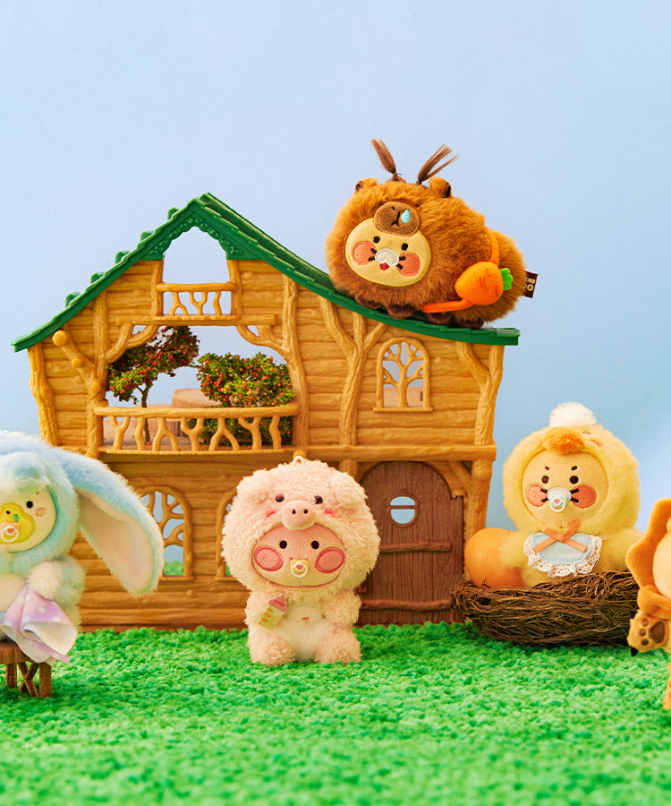 KAKAO FRIENDS - FRIENDZOO Porte-cles Peluche Tube - Detail 13