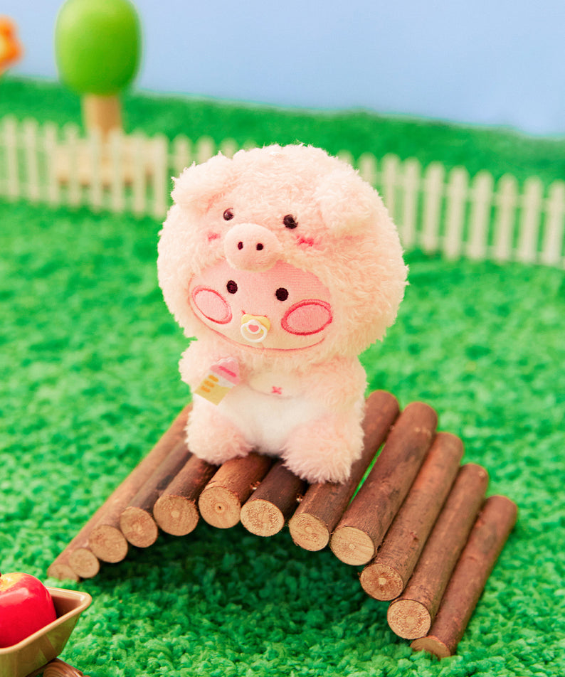 KAKAO FRIENDS - FRIENDZOO Porte-cles Peluche Little Apeach - Detail 4
