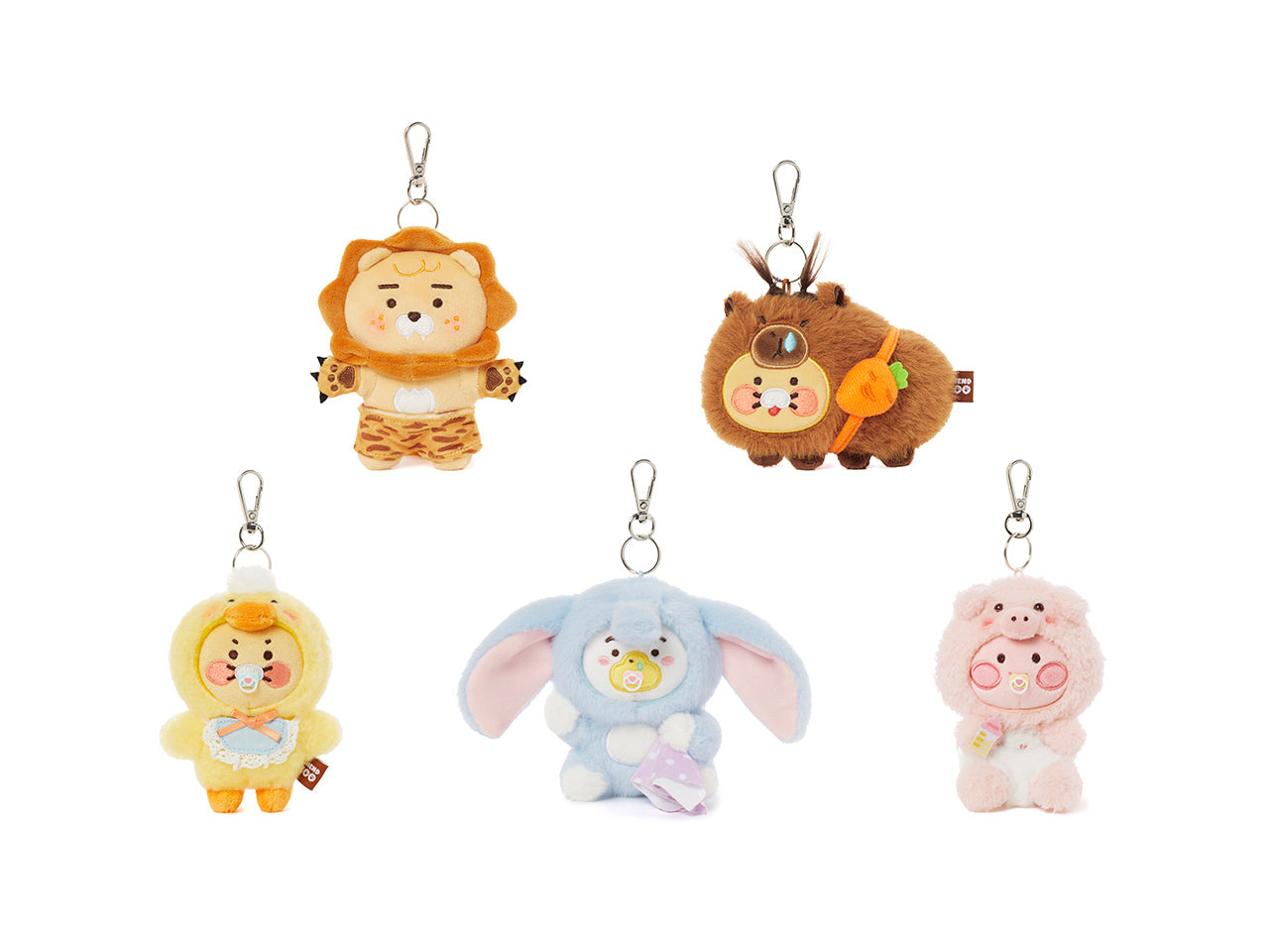 KAKAO FRIENDS - FRIENDZOO Porte-cles Peluche Little Apeach - Detail 15