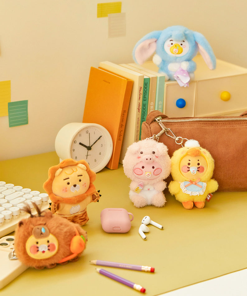 KAKAO FRIENDS - FRIENDZOO Porte-cles Peluche Chunsik - Detail 9