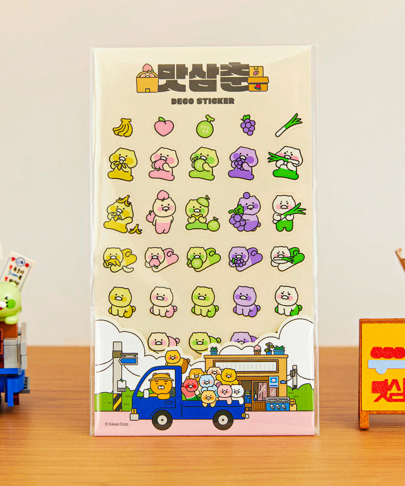 KAKAO FRIENDS - TransparentAutocollant Chunsik
