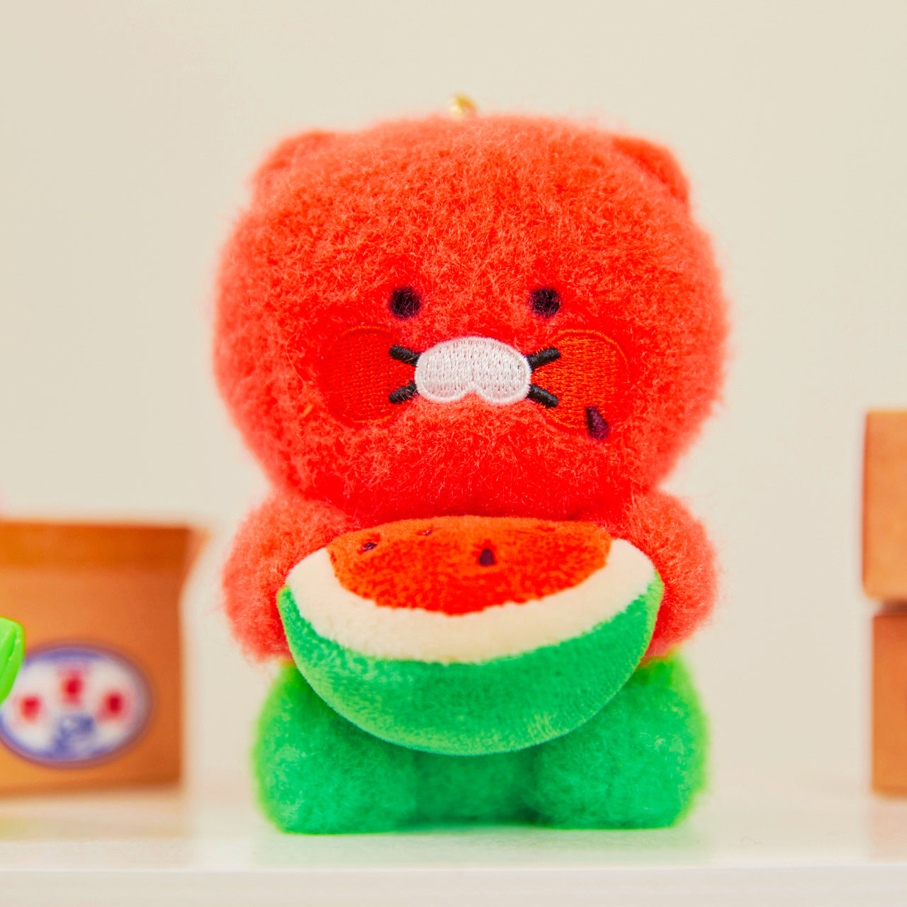 KAKAO FRIENDS - Porte-cles Peluche Chunsik
