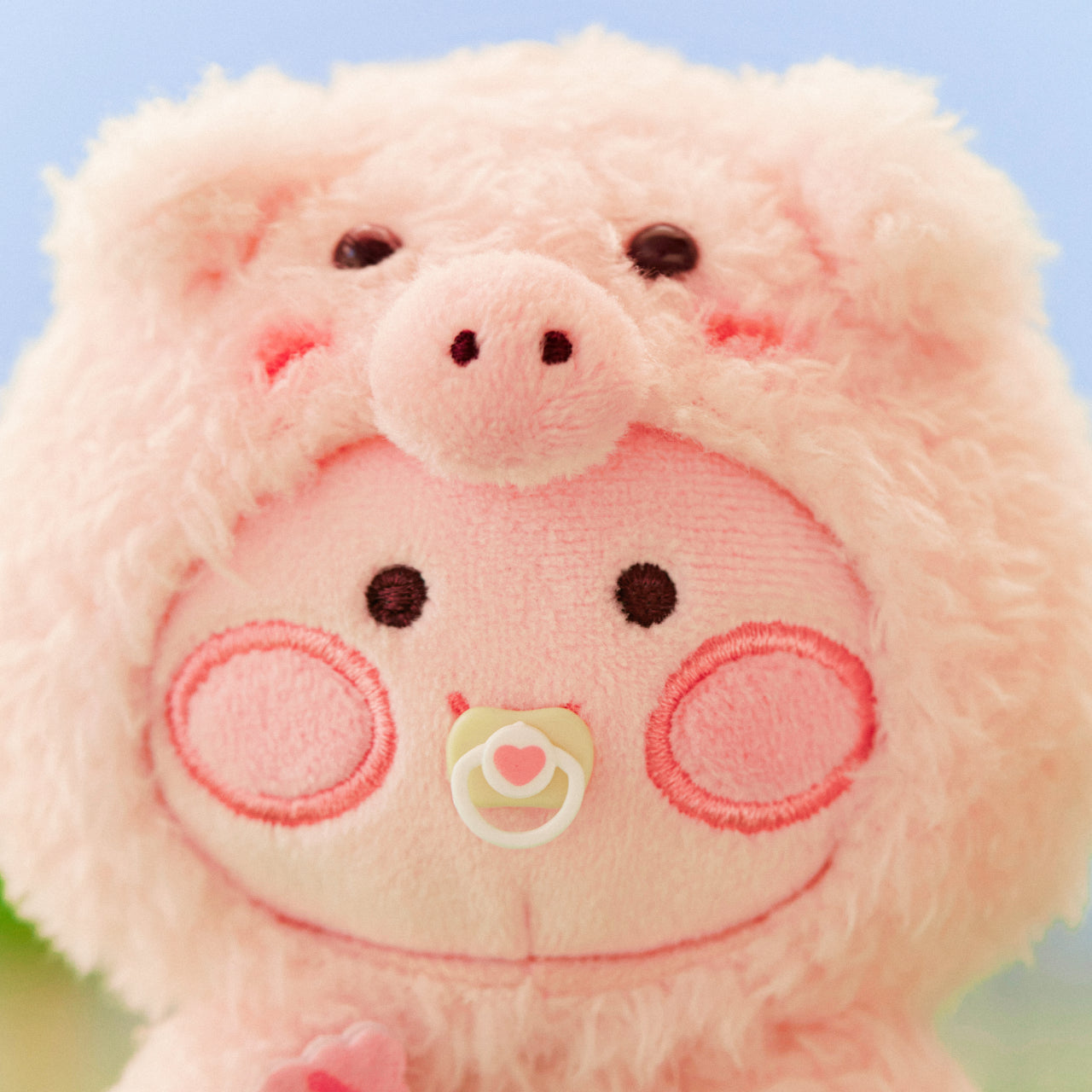 KAKAO FRIENDS - FRIENDZOO Porte-cles Peluche Little Apeach