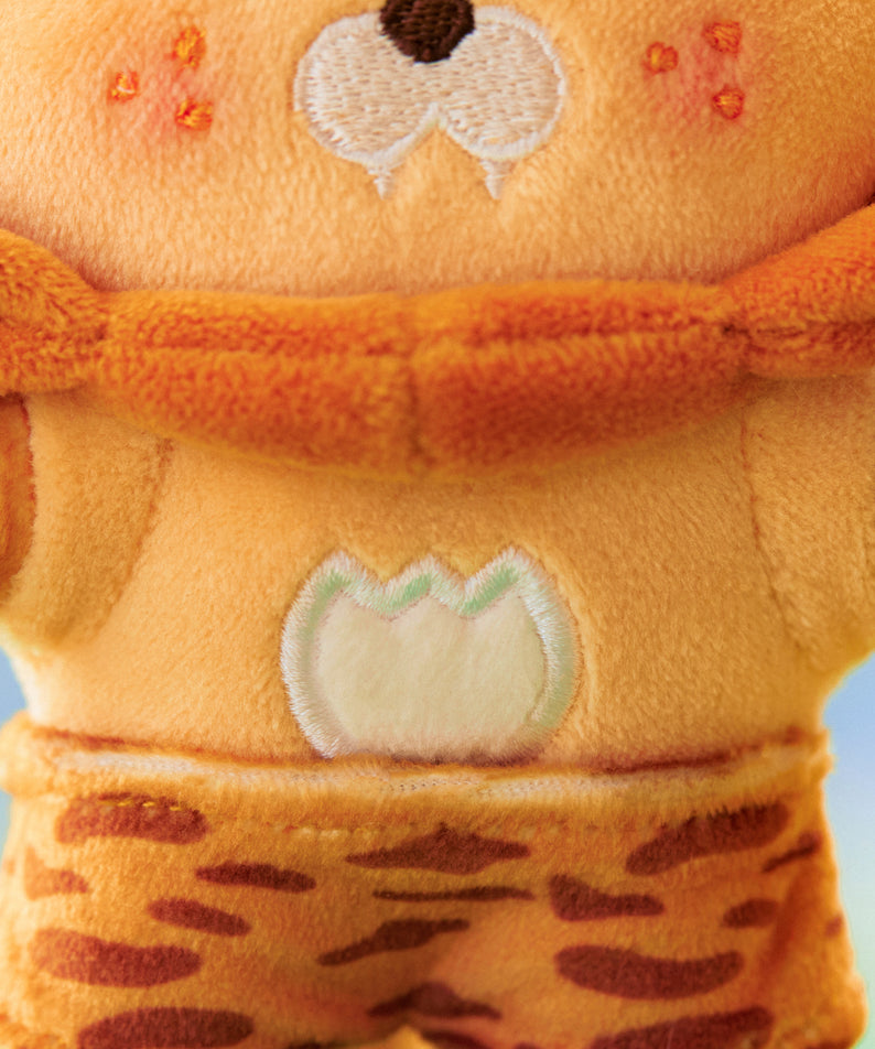 KAKAO FRIENDS - FRIENDZOO Porte-cles Peluche Little Ryan