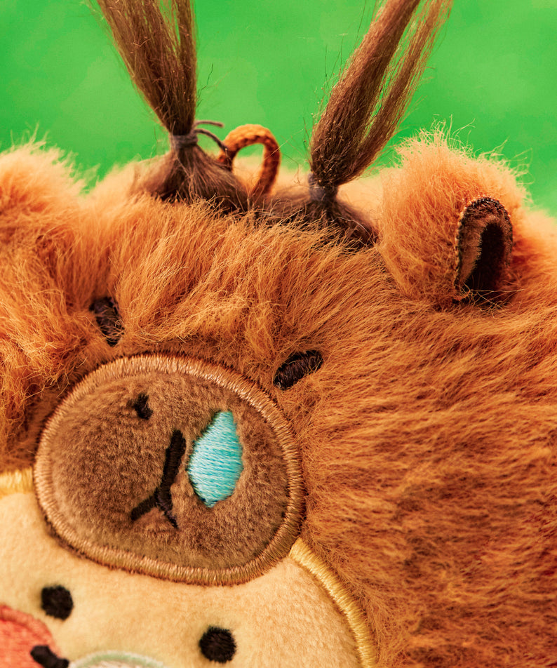 KAKAO FRIENDS - FRIENDZOO Porte-cles Peluche Chunsik