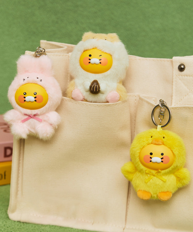 KAKAO FRIENDS - FRIENDZOO PelucheFigurine Porte-cles Chunsik