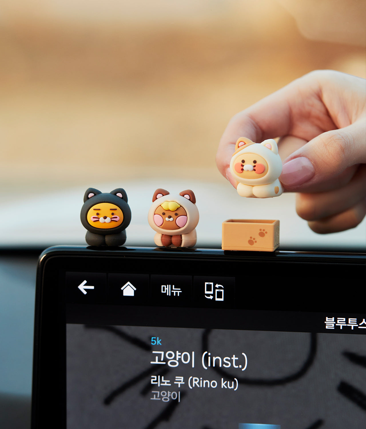 KAKAO FRIENDS - Voiture Mini Figurine Set - Detail 4