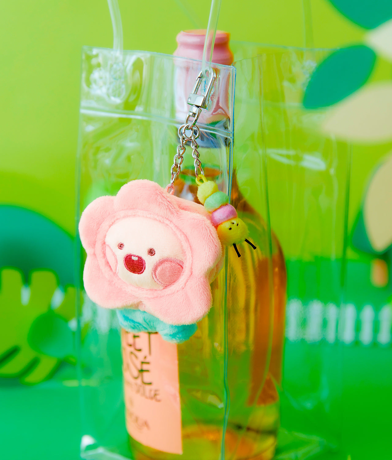 KAKAO FRIENDS - Porte-cles Peluche Little Apeach - Detail 4