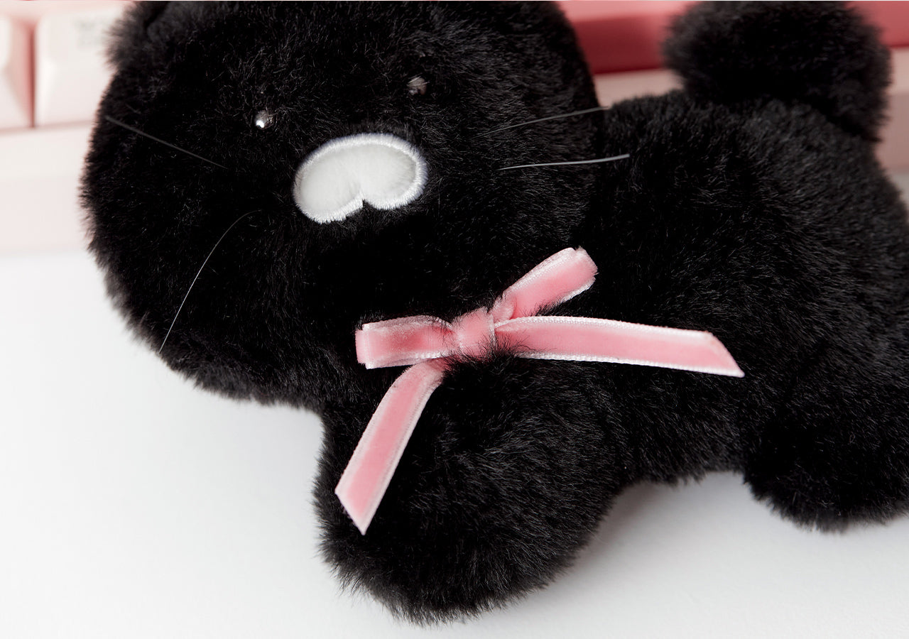 KAKAO FRIENDS - Noir MiniPorte-cles Peluche Chunsik - Detail 8
