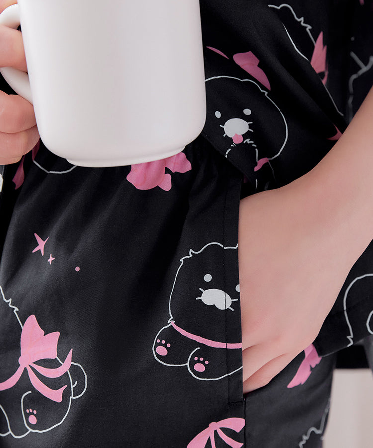 KAKAO FRIENDS - Noir Lovely Femme Pyjama Chunsik - Detail 10