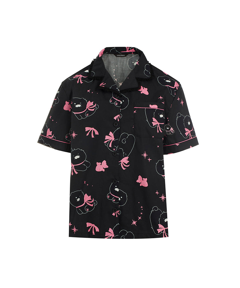 KAKAO FRIENDS - Noir Lovely Femme Pyjama Chunsik - Detail 17