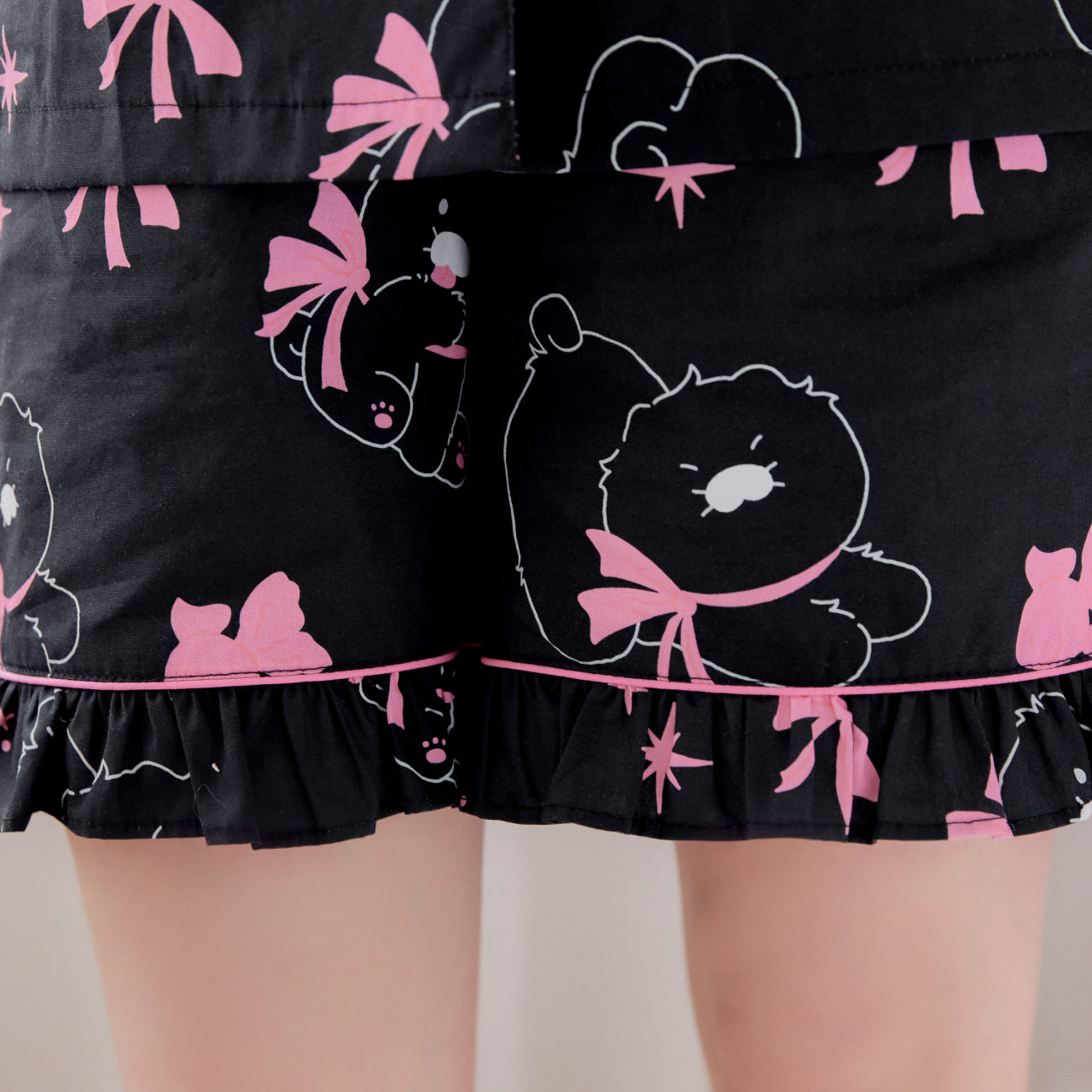 KAKAO FRIENDS - Noir Lovely Femme Pyjama Chunsik