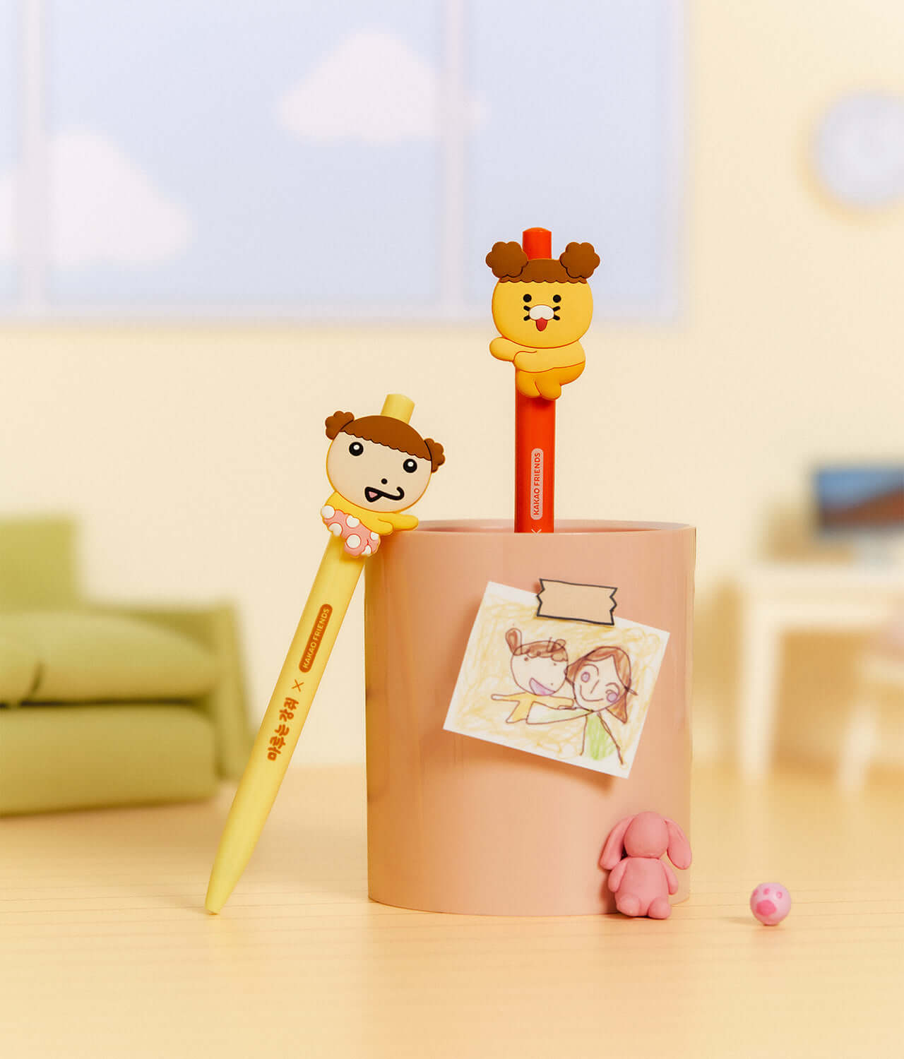 Set Set Stylos Gel Chunsik - Kakao Friends