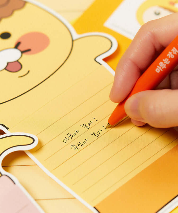Set Set Stylos Gel Chunsik - Kakao Friends