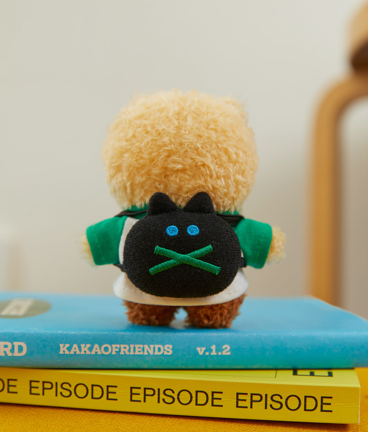 KAKAO FRIENDS - XFriends Porte-cles Peluche Chunsik - Detail 4