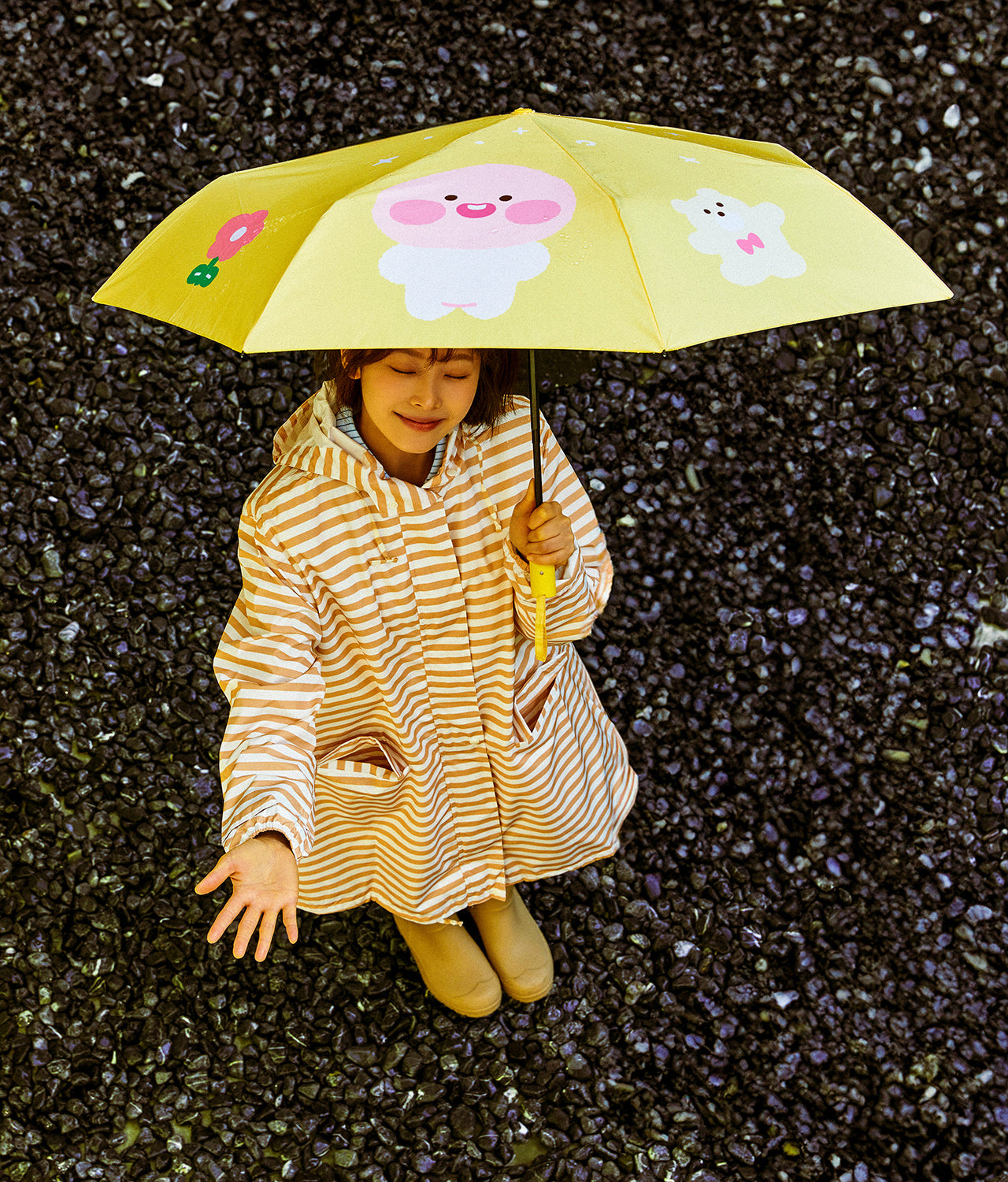 KAKAO FRIENDS - 3 Parapluie Apeach - Detail 4