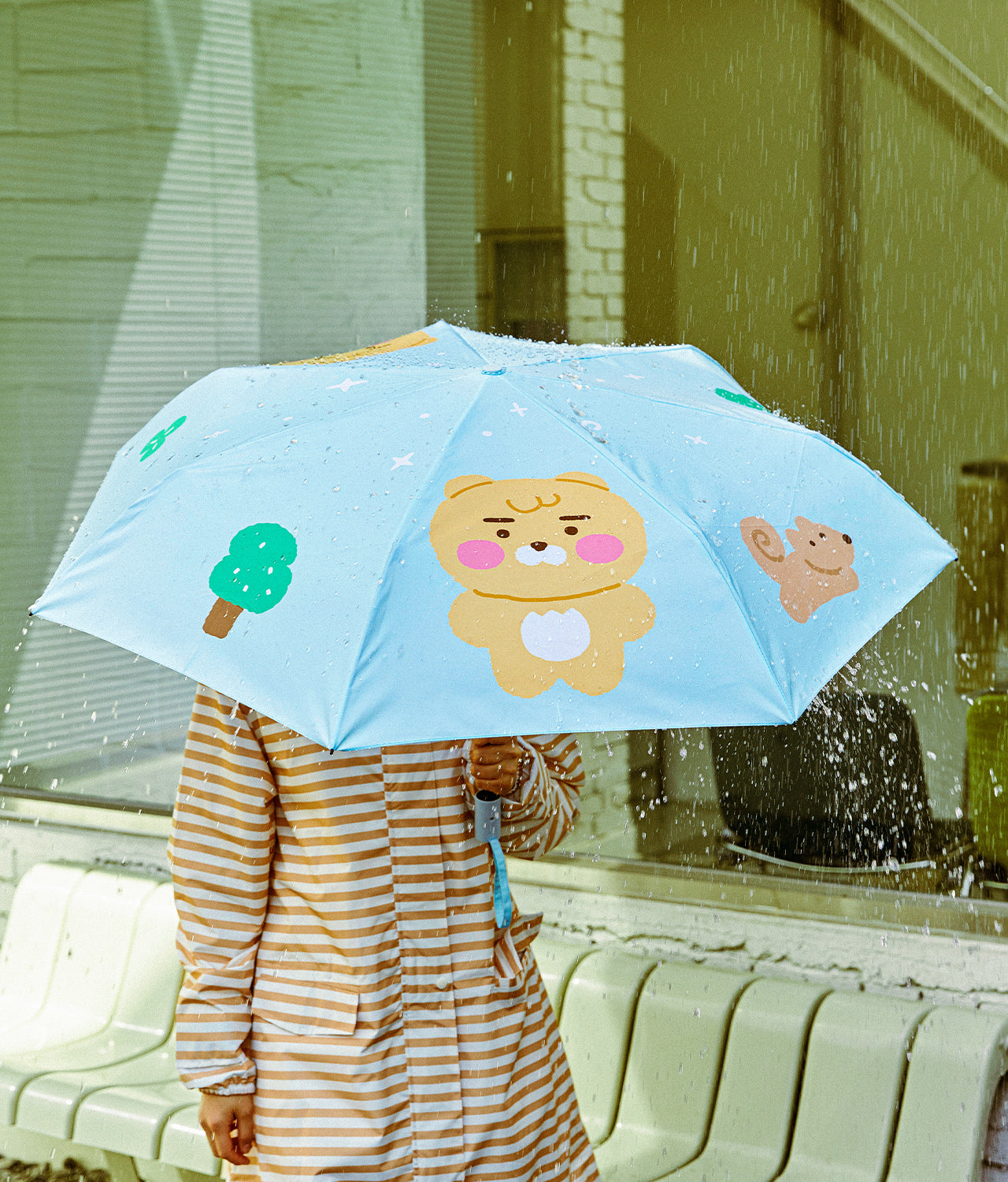 KAKAO FRIENDS - 3 Parapluie Ryan - Detail 4