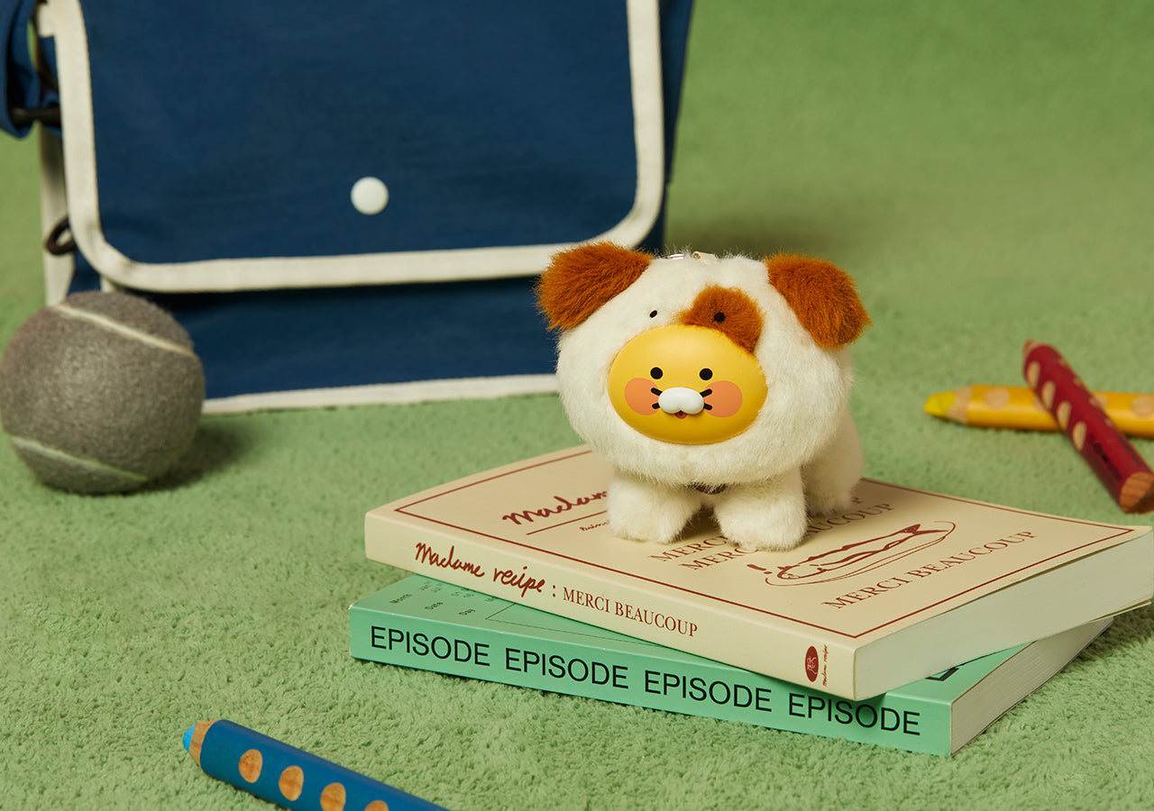 KAKAO FRIENDS - FRIENDZOO PelucheFigurine Porte-cles Chunsik - Detail 3
