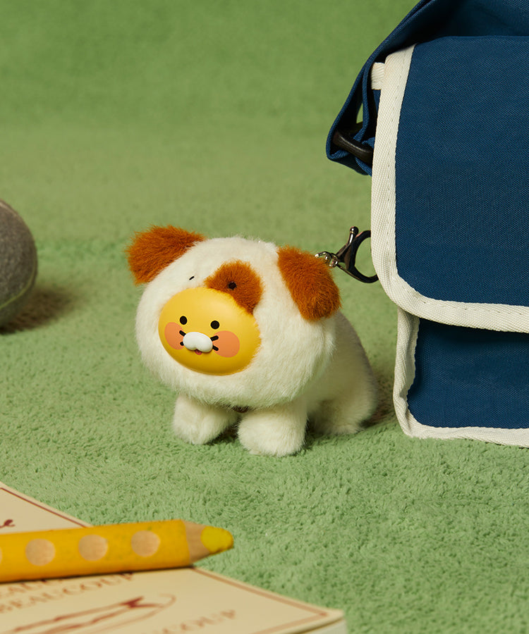 KAKAO FRIENDS - FRIENDZOO PelucheFigurine Porte-cles Chunsik - Detail 4