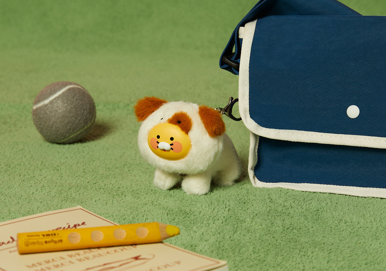 KAKAO FRIENDS - FRIENDZOO PelucheFigurine Porte-cles Chunsik - Detail 4