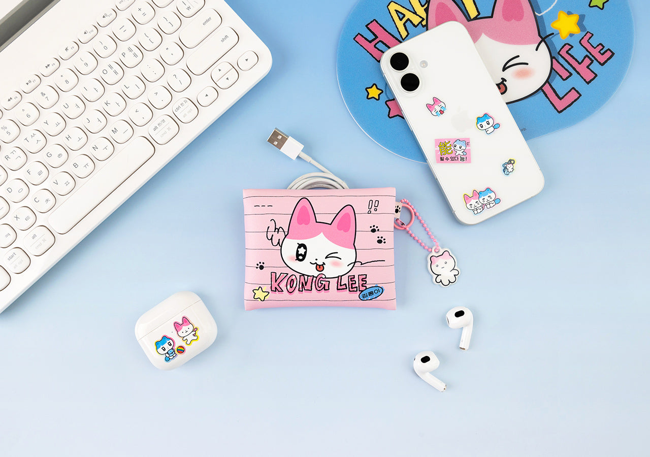 KAKAO FRIENDS - Mini Pochette & Porte-cles Set - Detail 3