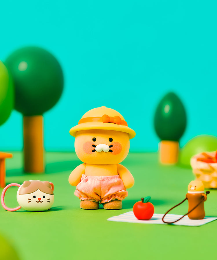 KAKAO FRIENDS - (OOTD) FigurineSet Pique-nique Chunsik - Detail 3