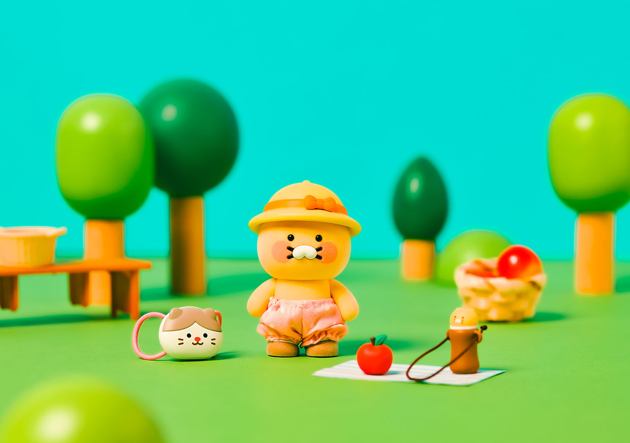 KAKAO FRIENDS - (OOTD) FigurineSet Pique-nique Chunsik - Detail 3