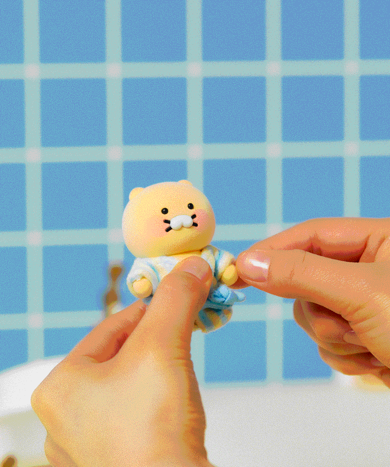 KAKAO FRIENDS - (OOTD) FigurineSet Chunsik - Detail 6