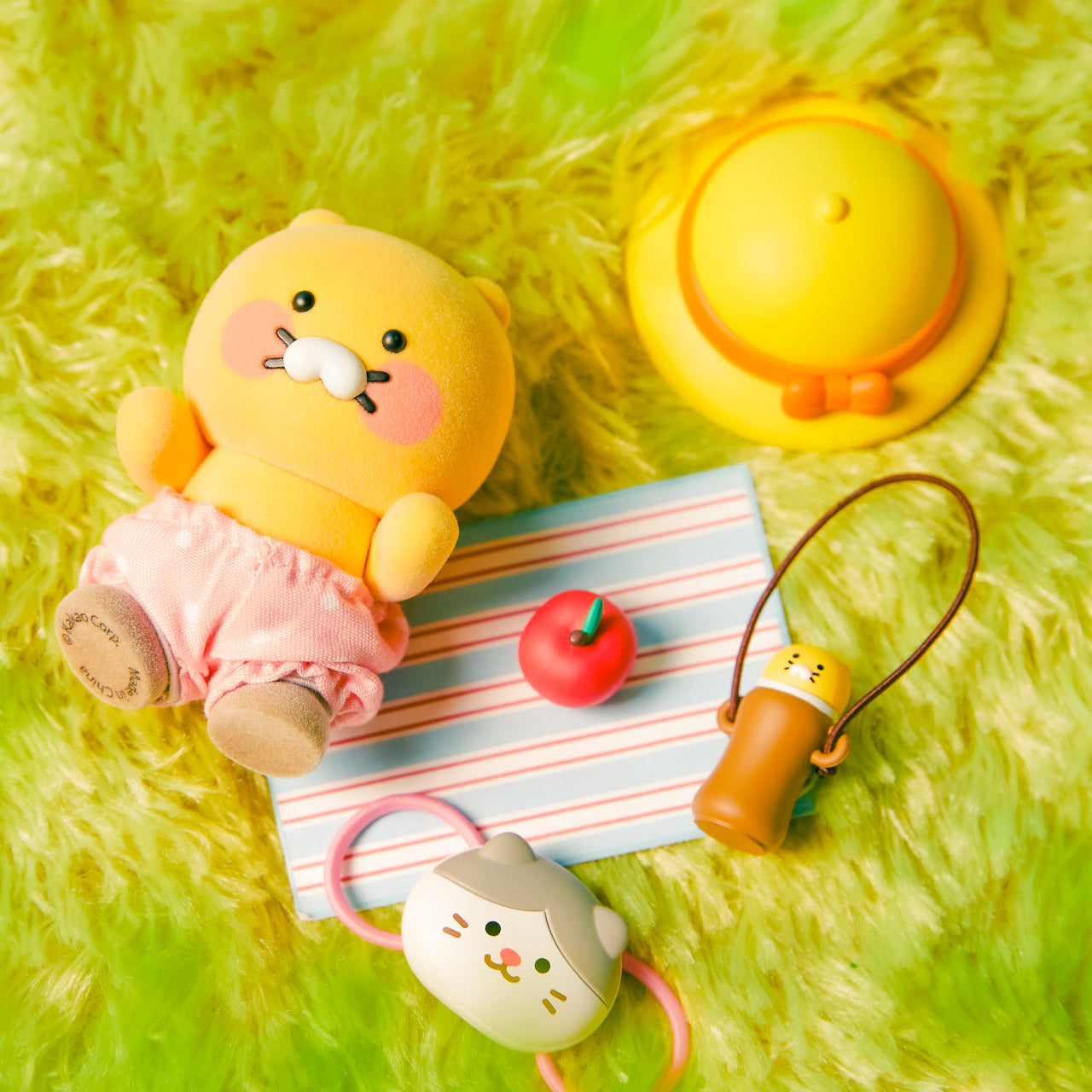 KAKAO FRIENDS - (OOTD) FigurineSet Pique-nique Chunsik