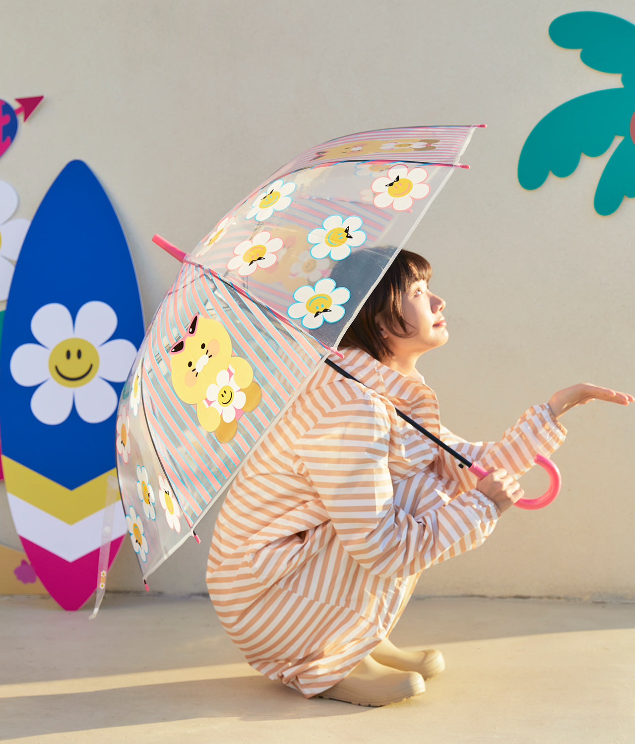 KAKAO FRIENDS - XFriends TransparentParapluie Chunsik - Detail 5