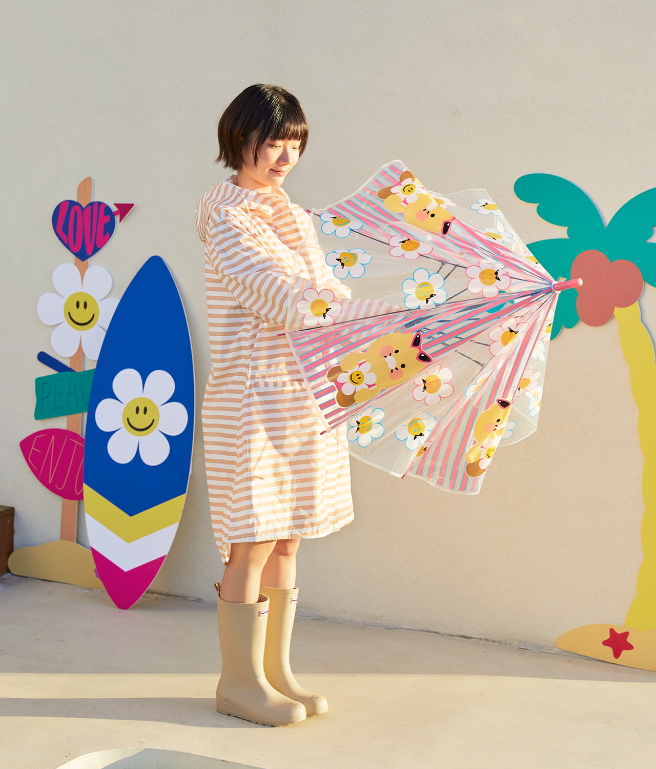 KAKAO FRIENDS - XFriends TransparentParapluie Chunsik - Detail 7