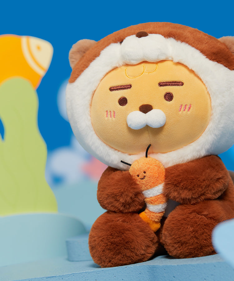 KAKAO FRIENDS - FRIENDZOO Peluche Little Ryan - Detail 5