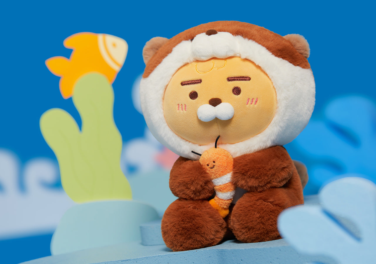 KAKAO FRIENDS - FRIENDZOO Peluche Little Ryan - Detail 5