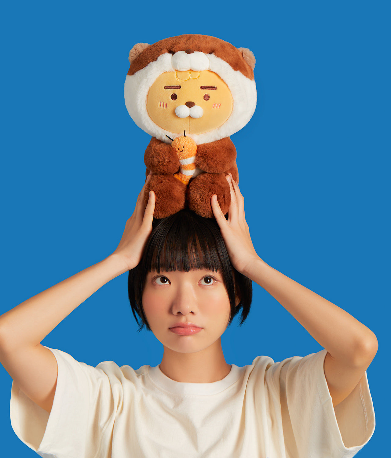 KAKAO FRIENDS - FRIENDZOO Peluche Little Ryan - Detail 7