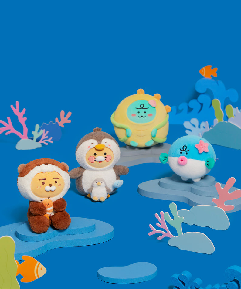 KAKAO FRIENDS - FRIENDZOO Peluche Chunsik - Detail 8