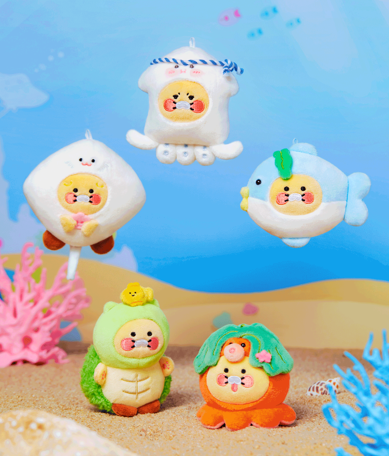 Peluche Porte-cles Chunsik - Kakao Friends