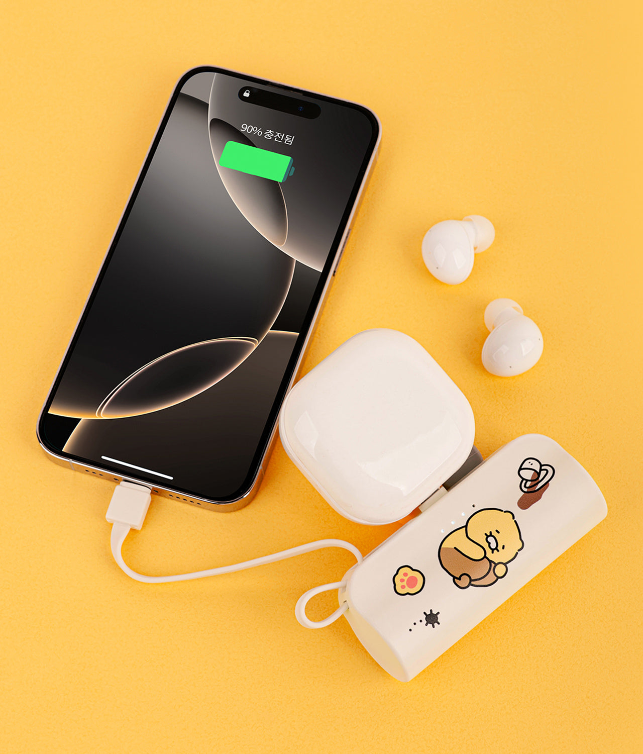 KAKAO FRIENDS - Batterie Externe 5,000 C Chunsik - Detail 7