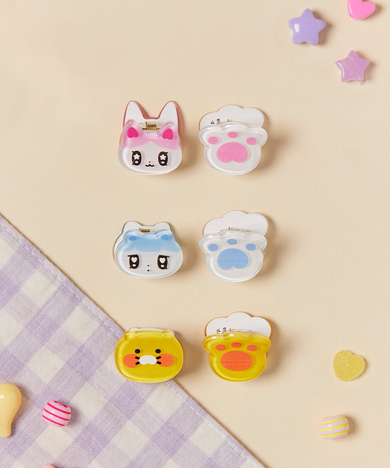 KAKAO FRIENDS - Mini Epingle Cheveux 4P Chunsik
