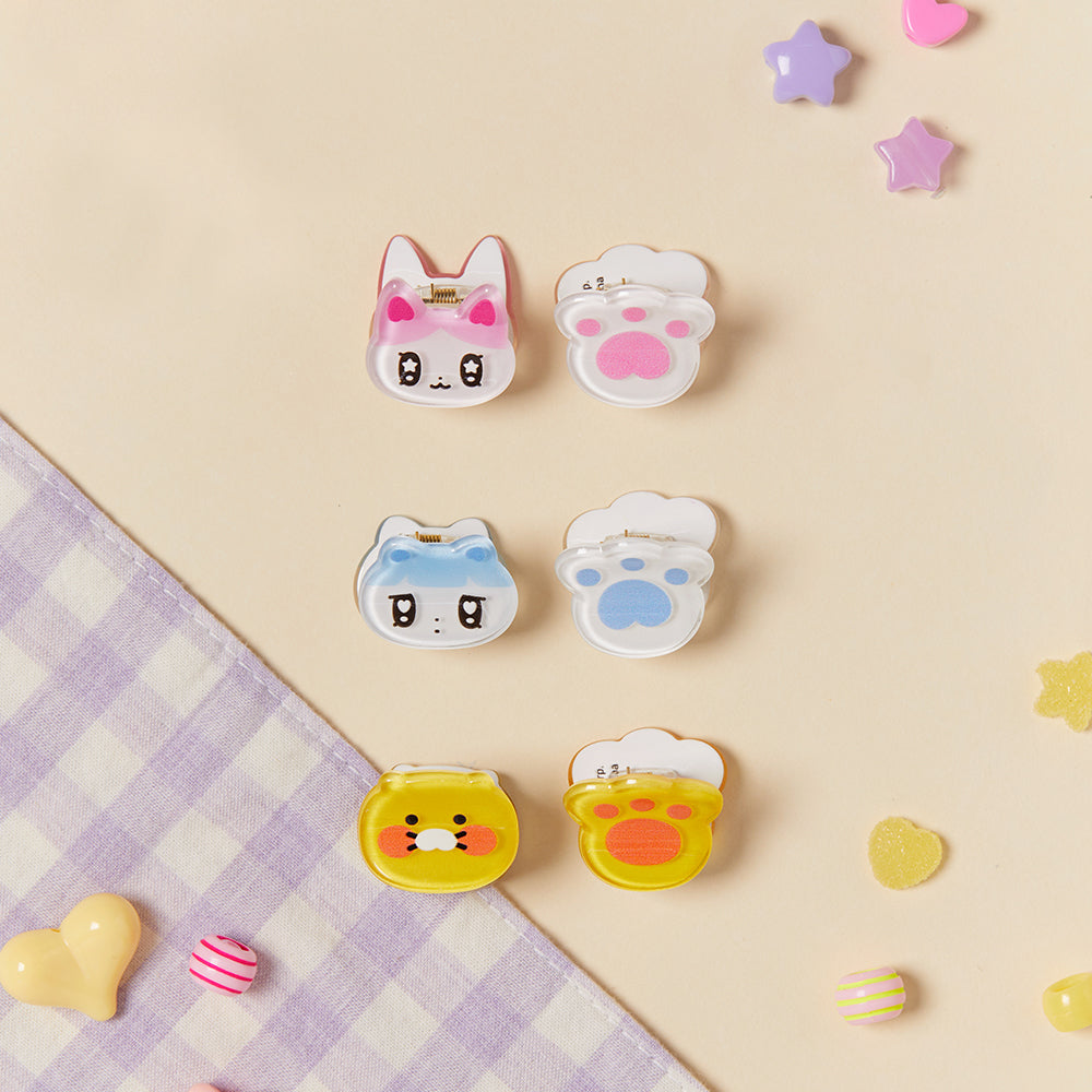 KAKAO FRIENDS - Mini Epingle Cheveux 4P Chunsik
