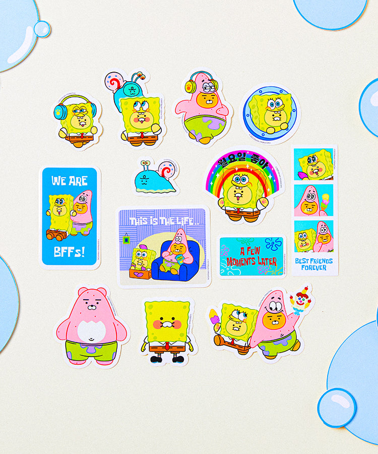 KAKAO FRIENDS - SpongeBobXFriends Autocollant Friends - Detail 4