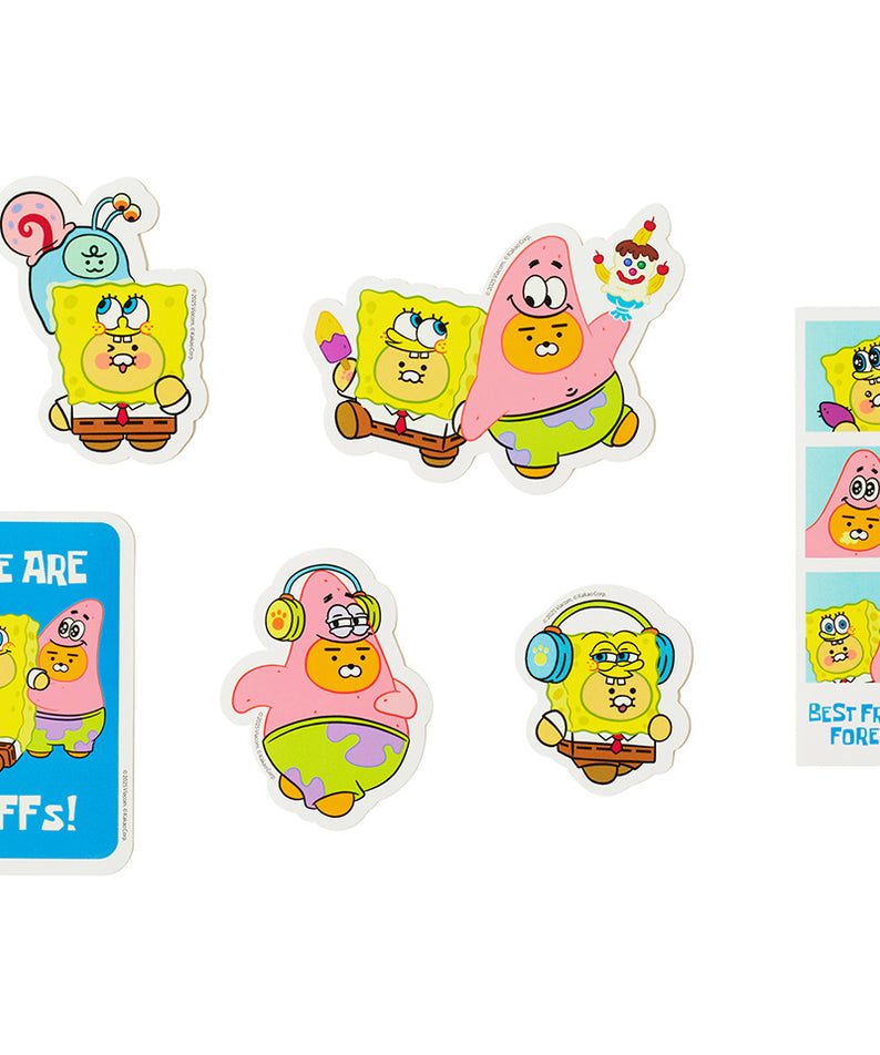 KAKAO FRIENDS - SpongeBobXFriends Autocollant Friends - Detail 6