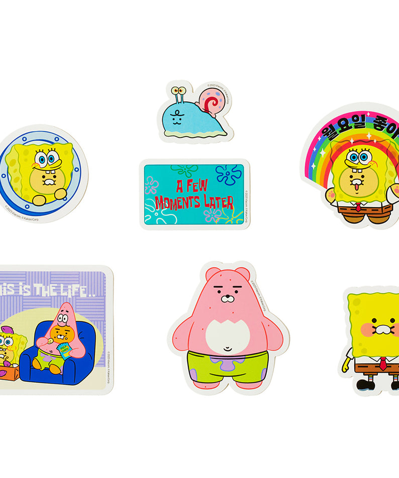 KAKAO FRIENDS - SpongeBobXFriends Autocollant Friends - Detail 7