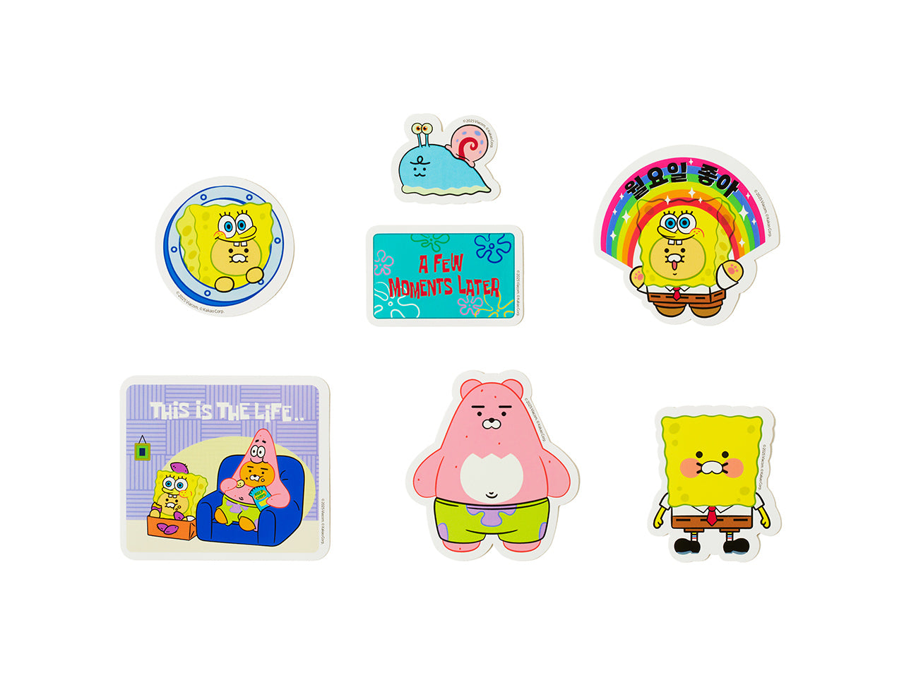 KAKAO FRIENDS - SpongeBobXFriends Autocollant Friends - Detail 7