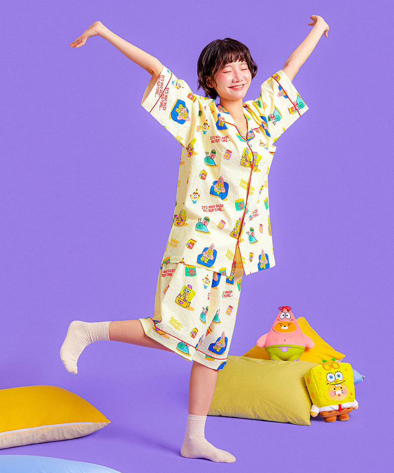 KAKAO FRIENDS - SpongeBobXFriends Pyjama Femme Ryan&Chunsik - Detail 9