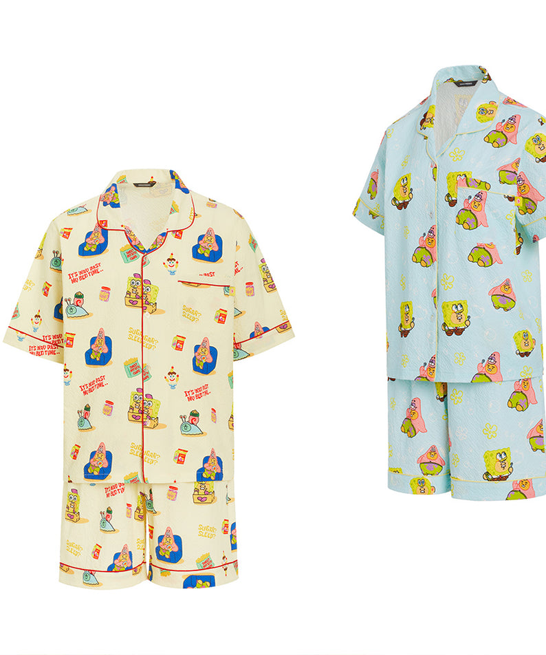 KAKAO FRIENDS - SpongeBobXFriends Pyjama Femme Ryan&Chunsik - Detail 17