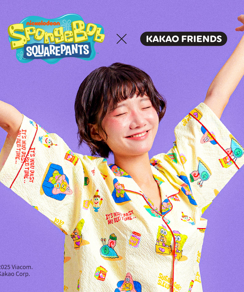 KAKAO FRIENDS - SpongeBobXFriends Pyjama Homme Friends